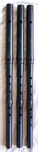 [Large Holed Standard, Standard, Small Handed Folk Flutes]